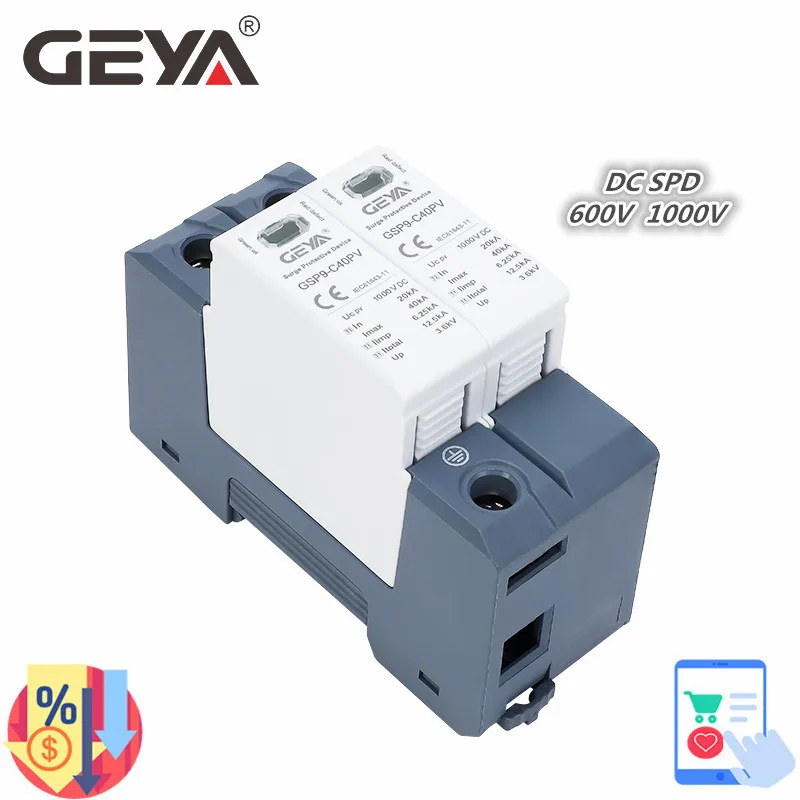 Ac Surge Protector - GEYA GSP9 Photovoltaik DC SPD 2P