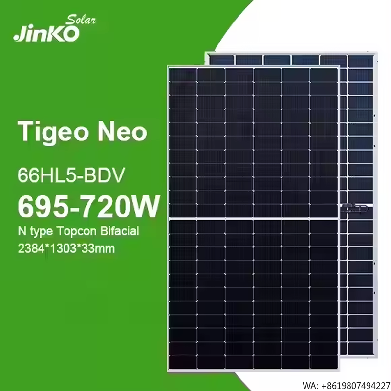 Jinko Solar Panel Tiger Neo - Jinko Tiger Neo N-Typ 66HL5-BDV 700-720
