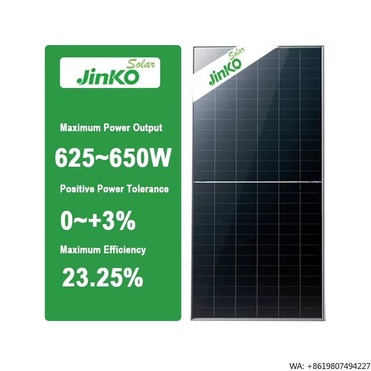 Jinko Solar Panel Tiger Neo - Jinko Solarpanel Tiger Neo N-Typ JKM625-650N-78HL4-BDV