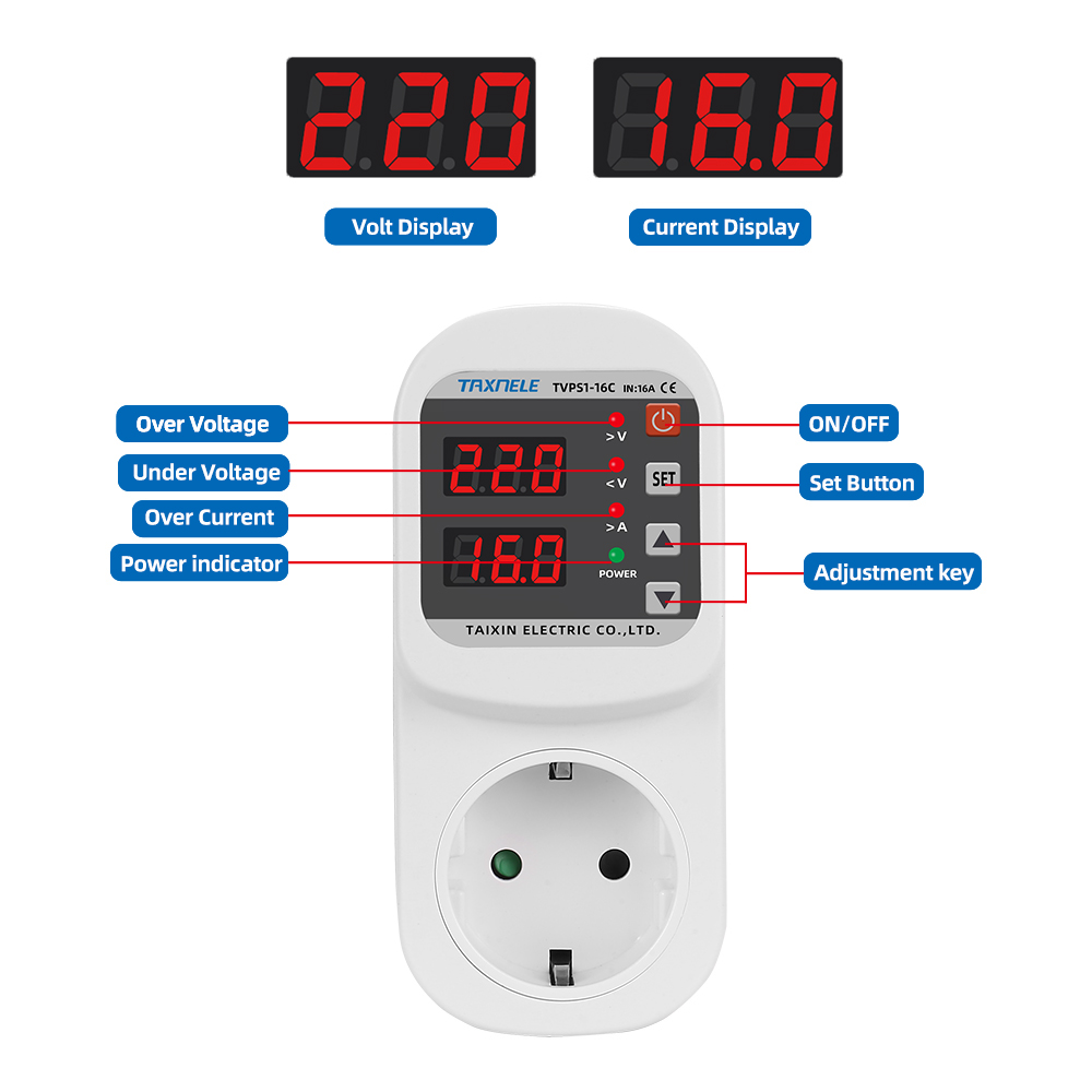 Automatische Spannungs stroms  – Ac Surge Protector Bewertung und Preis