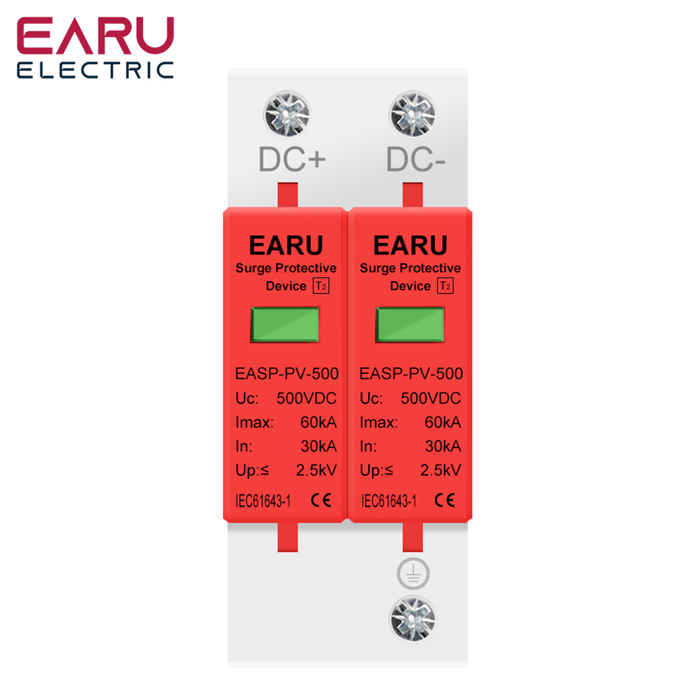 EARU 2P DC SPD Überspannungssc – Ac Surge Protector Bewertung und Preis