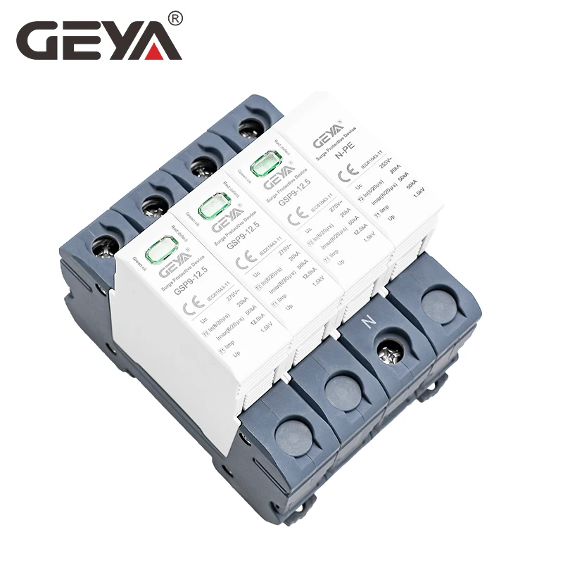 GEYA GSP9 12,5KA T1+T2 SPD 4P  – Ac Surge Protector Bewertung und Preis