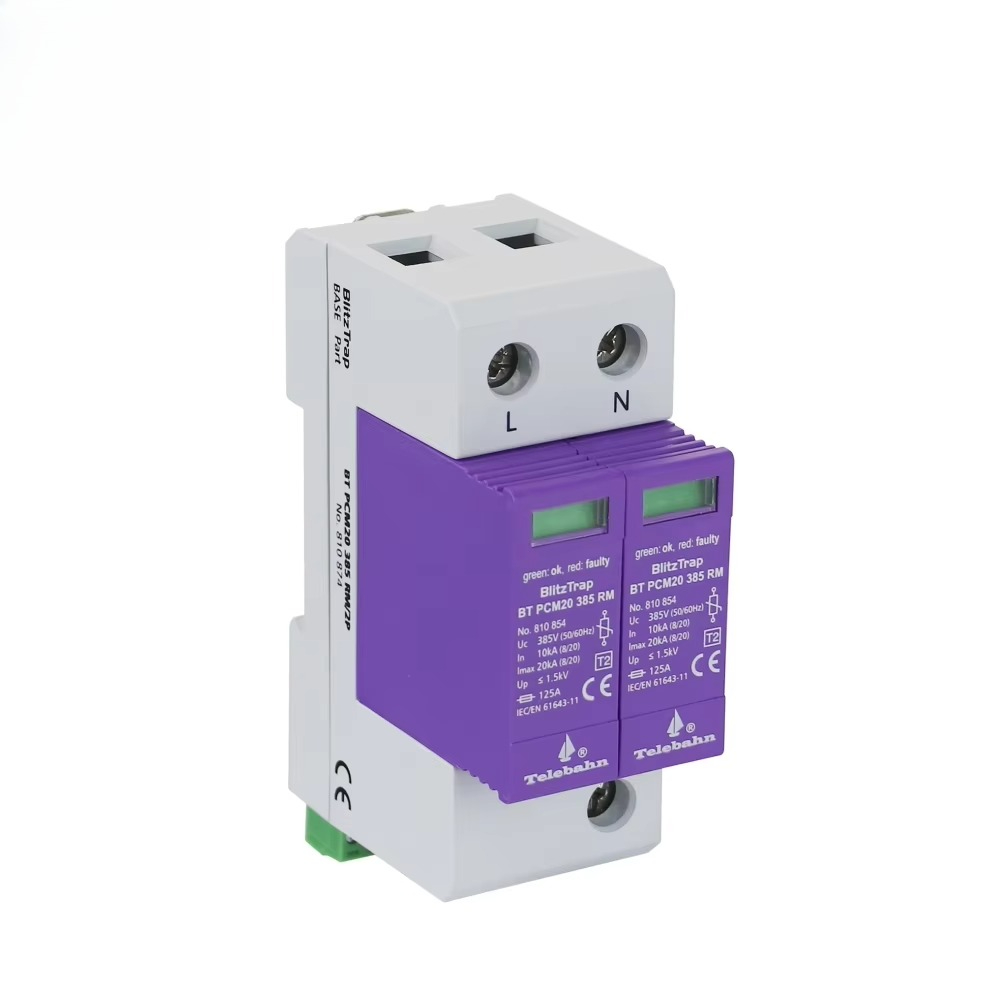 AC SPD 385V 10kA-20kA T2 2P Üb – Ac Surge Protector Bewertung und Preis