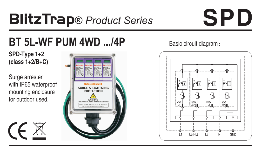 UL 1449 Überspannungsschutz T1 – Ac Surge Protector Bewertung und Preis